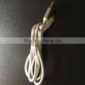 Hot Products Wholesale High Speed Braided 2 in 1 Charging Data Micro Usb Cable photo-4