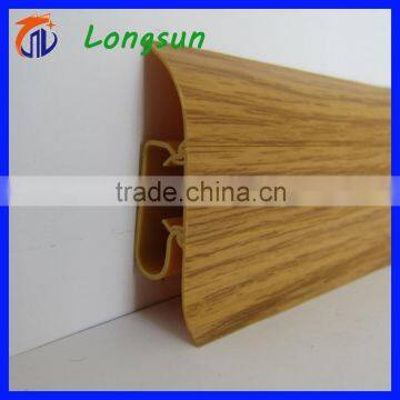 China manufacturer pvc vinyl skirting for flooring