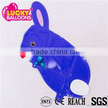 China Mylar Balloon EN71approved Rabbit Shaped Walking Animal Balloon photo-3