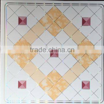 Best selling product Free samples building materials of square 595 decorative price pvc ceiling tiles China suppliers