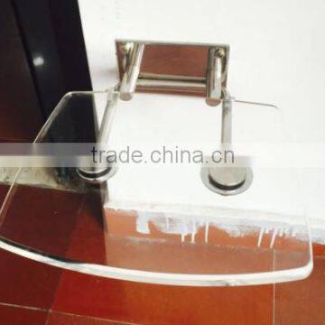 new products acrylic wall mounted folldable seat