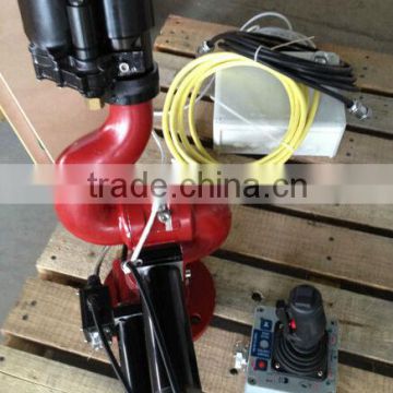 Fire monitor,powerful flow,electric drive and remote control,application on fire fighting,water truck or riot control