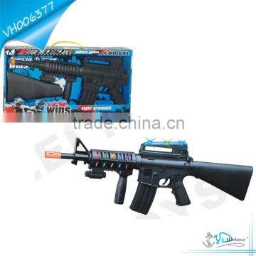 Hot Music Light and Vibrating Kids Toy Gun