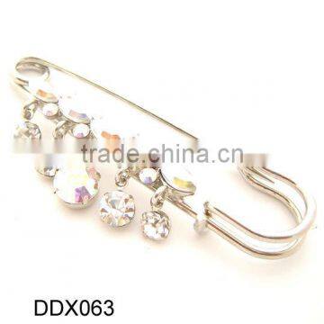 Safety pin brooch ,brooch in bulk,fancy brooch pin