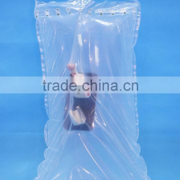 inflatabel double-layer cushion packaging airbag,protective packaging airbag,eco-friendly heat seal platic bag