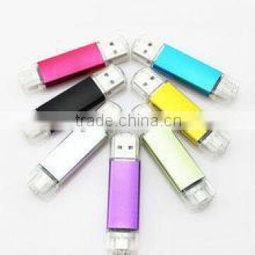 OTG usb flash drives pen drive 8gb, 16gb usb flash drives, otg USB flash drives for smart phone & PC