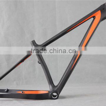 carbon fat bike frame carbon snow/sand/fat bike frame BSA, frame Carbon 197mm axle