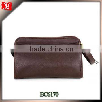 high quality mens genuine leather travel kit wholesale travel kit