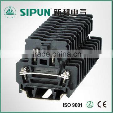 SND10 screw plate double deck din rail terminal connector