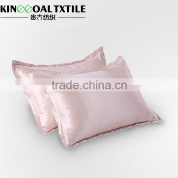 Wholesale Anti-aging 19mm 100% Silk Pillowcases Soft Light Pink King Size Pillow Cases