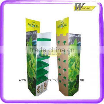 Cartoon Animal shape Manicure Set Plastic Tier Cardboard Display Stand