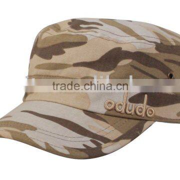 new camouflage military cap / cotton cap with embroidery