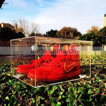 High quality customized clear acrylic shoe box