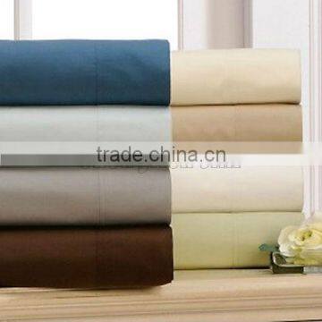 Economical 300TC White 100% Bamboo Fiber Fitted Sheet Hotel Use