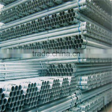 Pre-galvanized round steel tubes/Metal building material