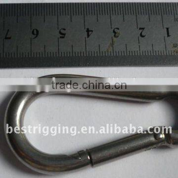 7mm Metal High Quality Spring Hook Snap Hook AISI304 AISI316 photo-3
