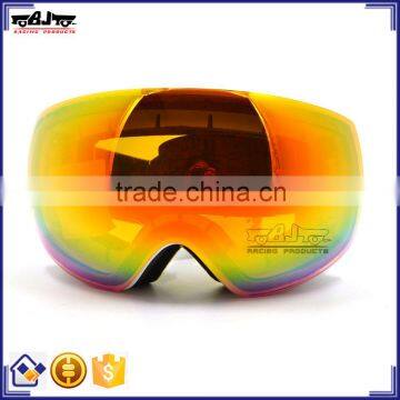 BJ-MG-018A High Performance Double lens Transparent Snow Goggles Glasses