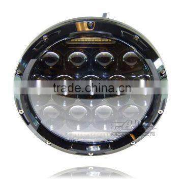 BJ-HL-016 Highly Recommended Waterproof 7" Projector Daymaker LED Light Round Motorcycle Headlight 75W for Harley photo-4