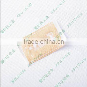 Custom fashion scarf collar label with good quality