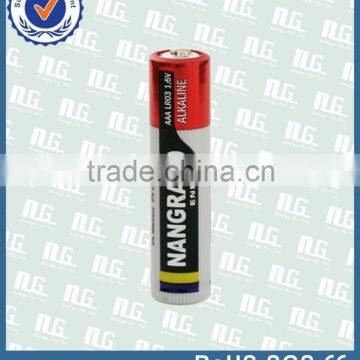 Super power 1.5v aaa am4 lr03 alkaline battery