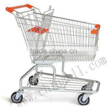 Best Selling American Style Metal Shopping Cart With Good quality