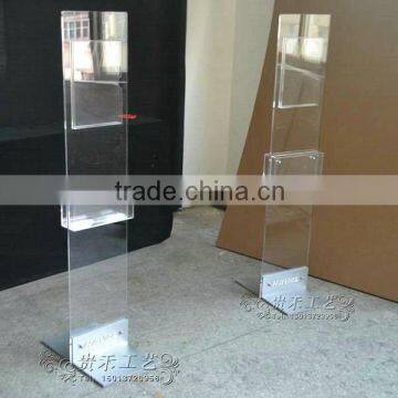Clear Acrylic Brochure Holder, High Quality Acrylic Magazine Holder photo-6