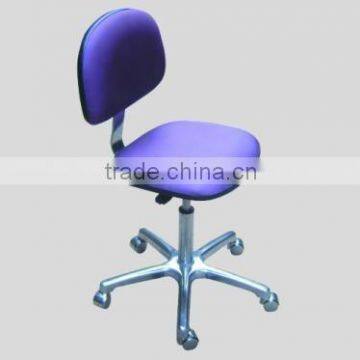 type Options esd &cleanroom PVC/PU leather esd chair with rollers