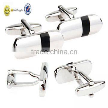 top quality different color metal wholesale cufflink with your own design