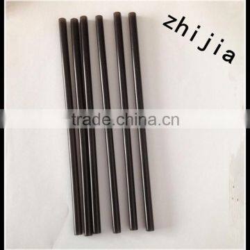 7MM Hard plastic black straw