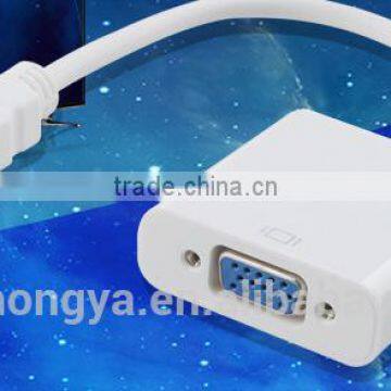 Xinya hot selling 2.0V 1.4V Gold Nickel--plated HDMI Cable VGA adapter full HD 1080P 3D 4K Male to Female