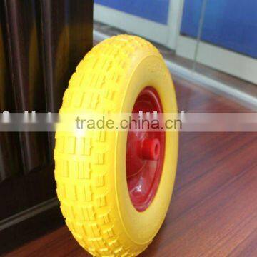 high quality flat free wheel 4.00-6