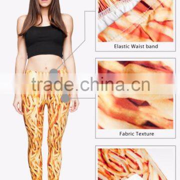 Leggings Manufacturer Capri Leggings Custom Printed New Design 92% Polyester 8% Spandex Leggings Quality Choice