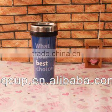 450ml double wall plastic coffee mug or plastic starbucks mug