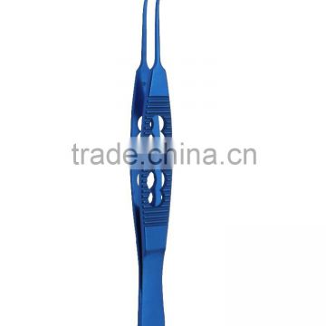 Medical different types of titanium corneal suturing forceps