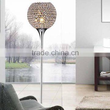Modern Contemporary Crystal Floor Lamps LED Standing Floor Light for Home Hotel Decor FL027
