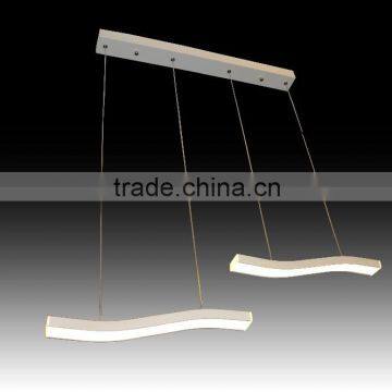 2015 Frankfurt exhibition new design hanging lamp,High quality wave shape pendant light MD2571