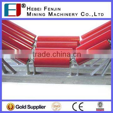 SKF Deep Groove Ball Bearing Conveyor Idler Roller For Mining photo-3
