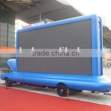 digital mobile led billboard truck 2016 HCMled motorcycle billboard mobile led screen for advertising