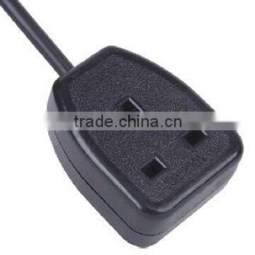 UK BS1363 mains socket cord