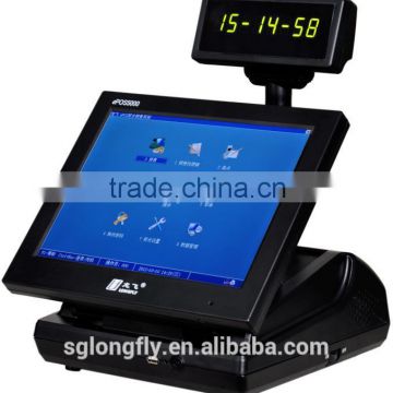 Android -Linux -ARM pos system 8 Digits LED Customer display ARM-BASED pos with open platform OS