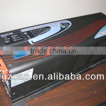 waterproof solar power inverter 3000w with battery charger for soalr system