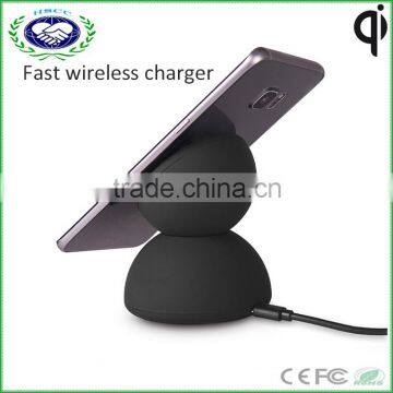Latest Fast Charge Qi Wireless Charging Pad for Galaxy S7 S6 Edge Note 5 photo-2