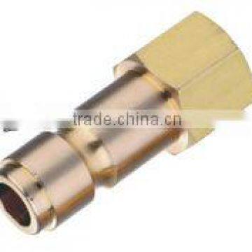 Automotive type quick connector air coupling 1/2'' body