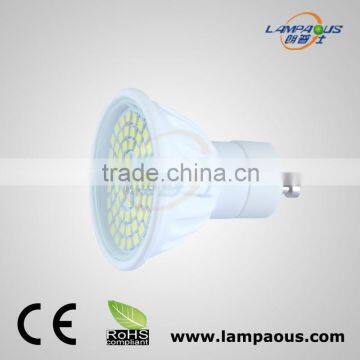 ce rohs ceramic led spots light bulbs ultra bright day white 5w dimmable gu10 led seiling spotlight