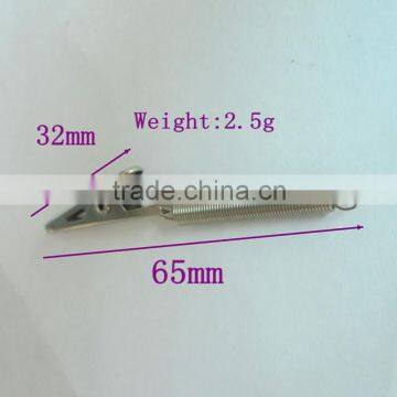 Fashion High Quality Metal Small Alligator Clips With Spring for Wholesale photo-2