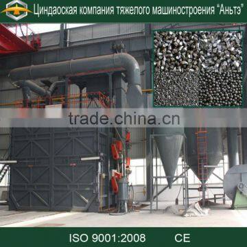 Q35/Q36/Q76 trolley type & rotal table type shot blasting machine