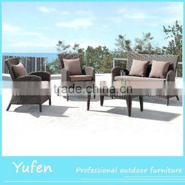 Rattan garden balcony outdoor sofa set vintage sofa