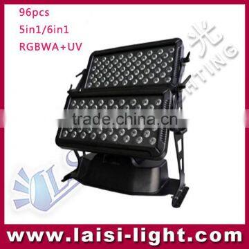 New 96pcs 4in1/5in1 LED Double Wall Washer Light IP 65 waterproof Outdoor,192*3w LED Wall Wash UP Lighting