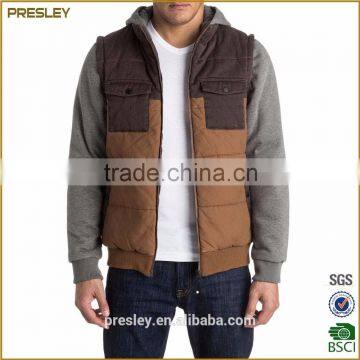 Light Foldable Color Outdoor Man Jacket Winter Wear 100% Polyester Down Padded Jacket Garment Custom Jacket With Hood photo-4