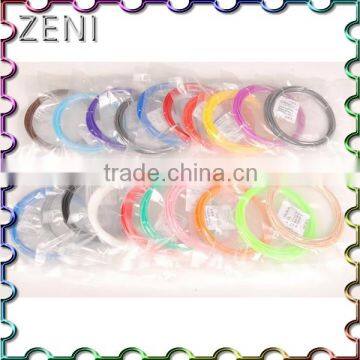 1.75mm ABS filament for 3D pen printing filament